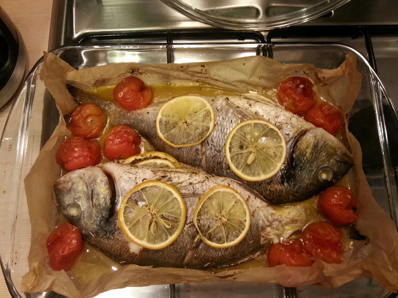 Dorado with Herbs in a Paper Envelope