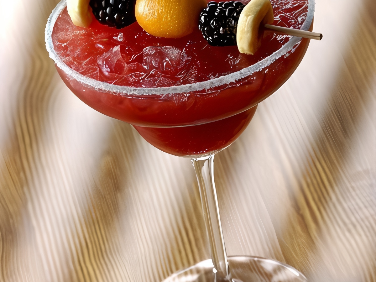 Blackberry Fizz with Gin