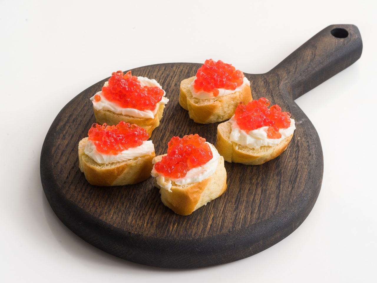Fake Caviar Sandwich