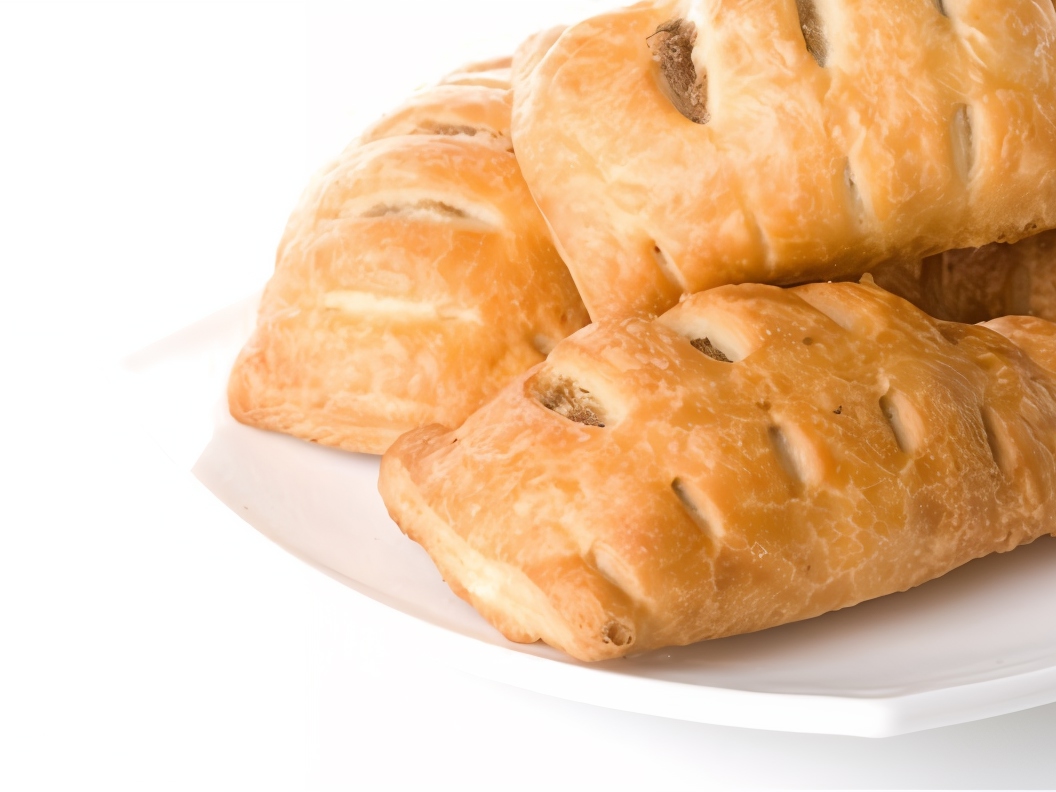 Chicken Breasts Stuffed with Mushrooms and Thyme in Pastry
