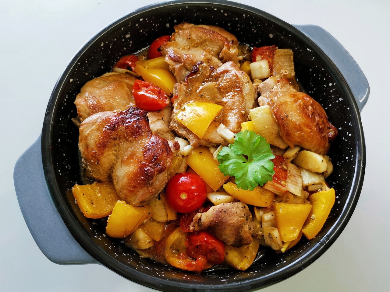 Quail Fillet on a Vegetable Bed