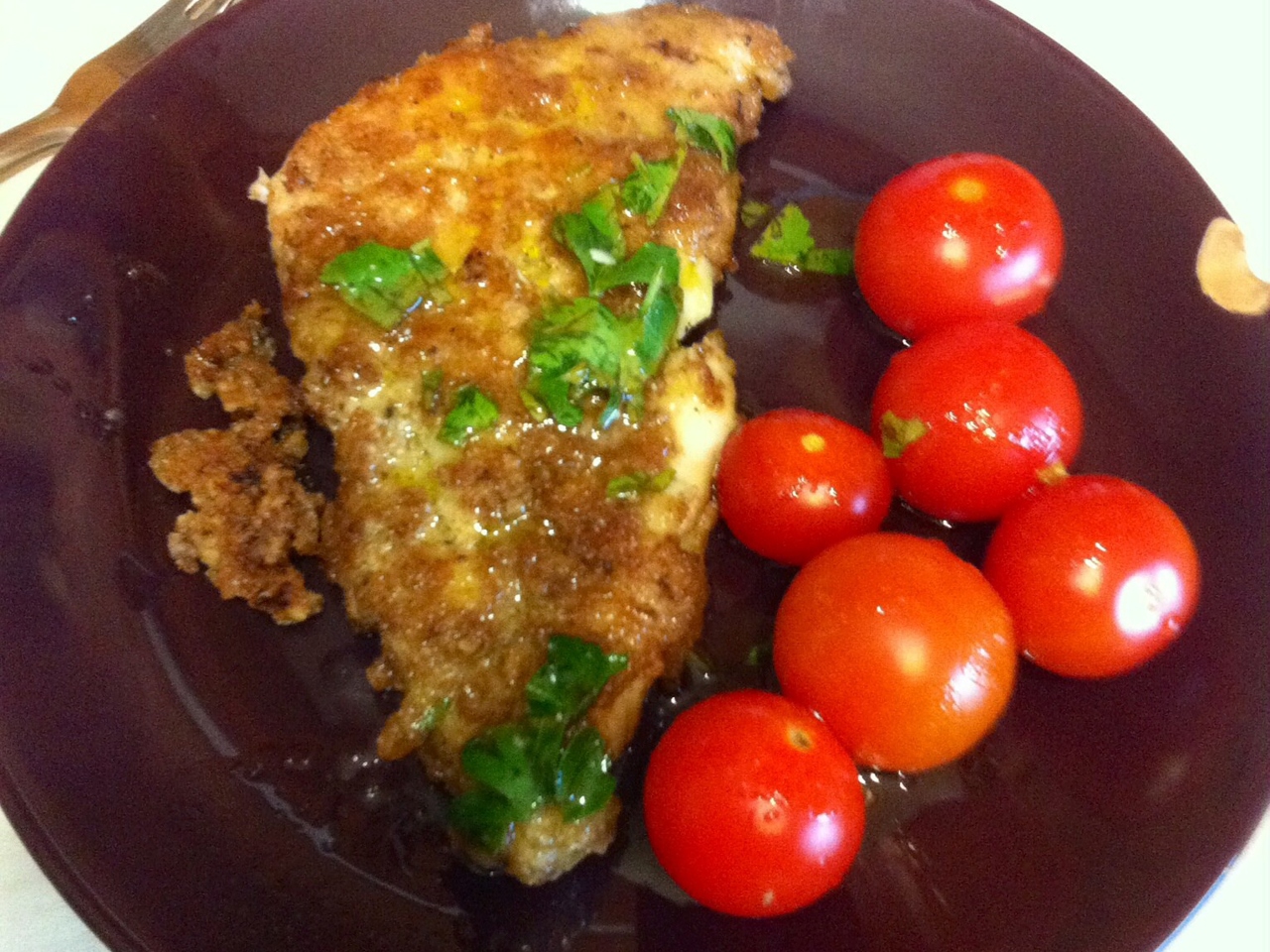 Pike Perch Fillet in Nut-Cheese Crust