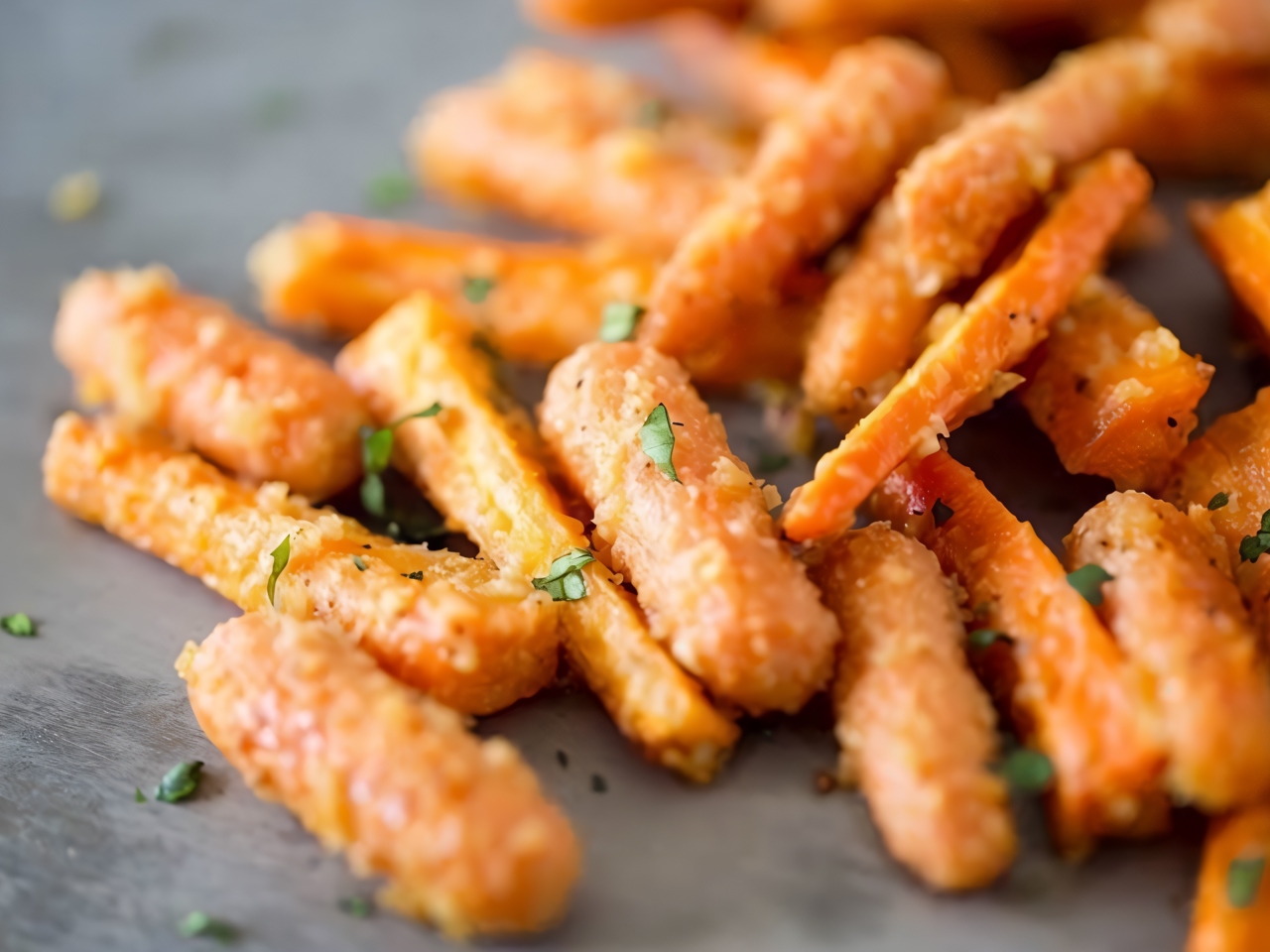 Fried Carrots with Sauce
