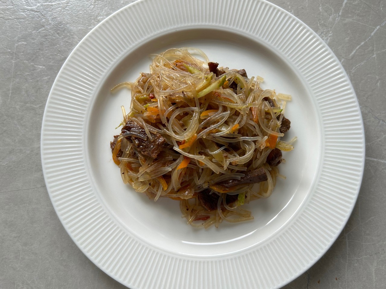 Glass Noodles with Beef