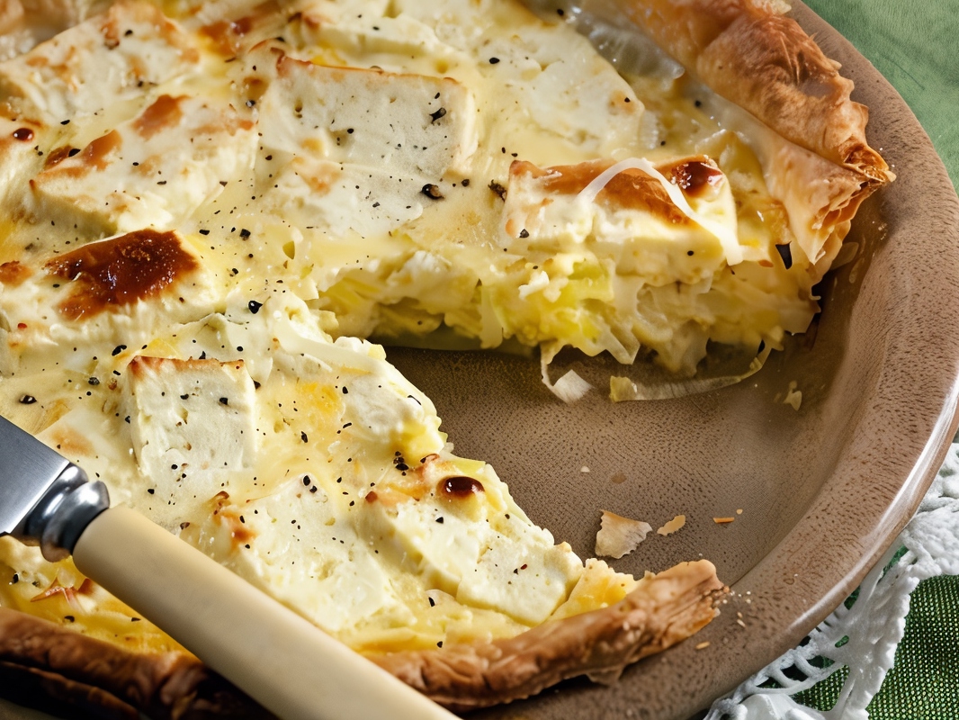 Galette with Goat Cheese