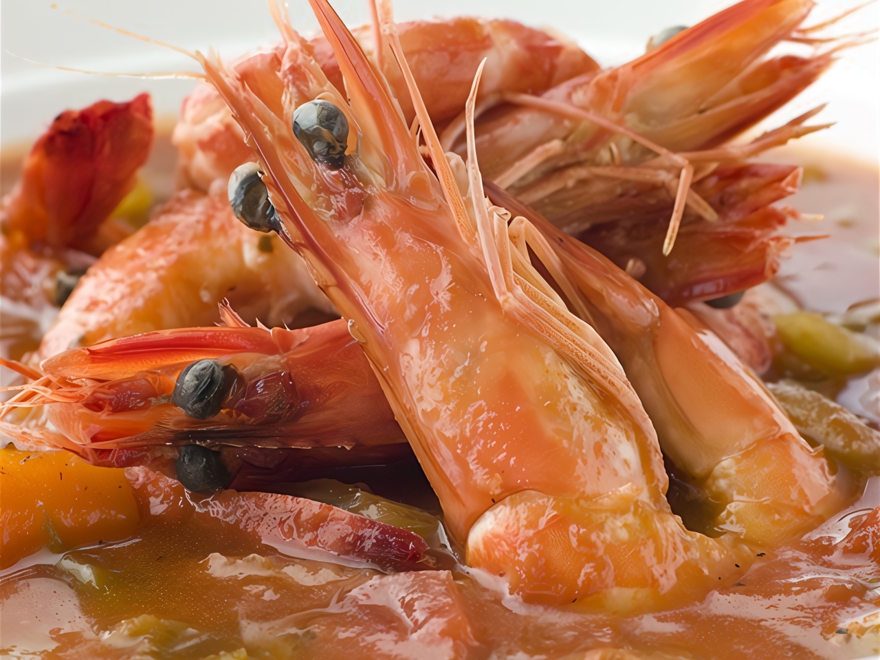 Gumbo with Shrimp, Crab Meat, and Bacon