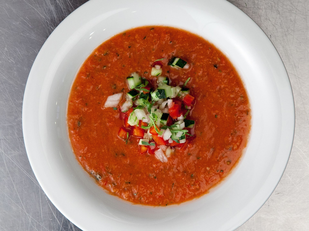 Gazpacho with Tarragon
