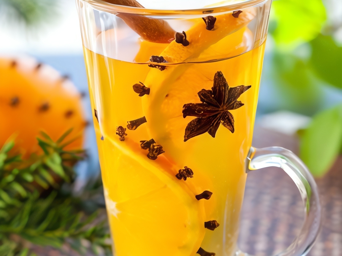 White Wine Mulled Wine with Citrus Aroma