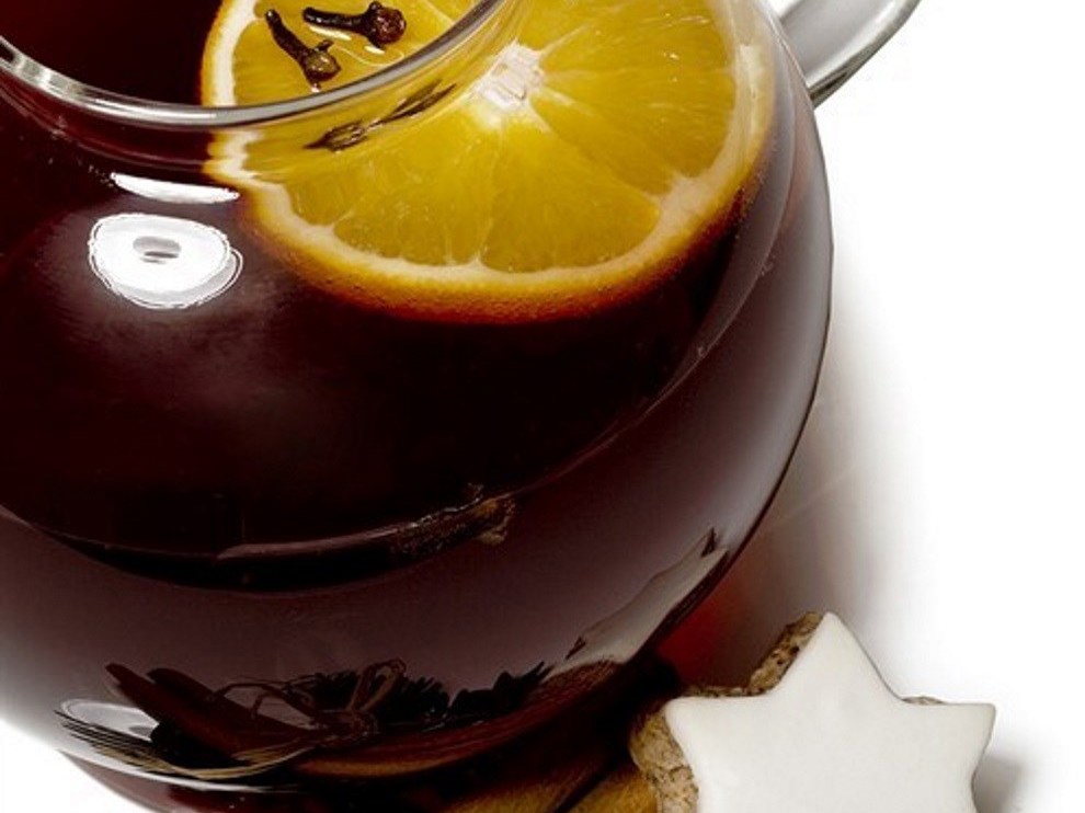 Mulled Wine with Coffee and Cognac