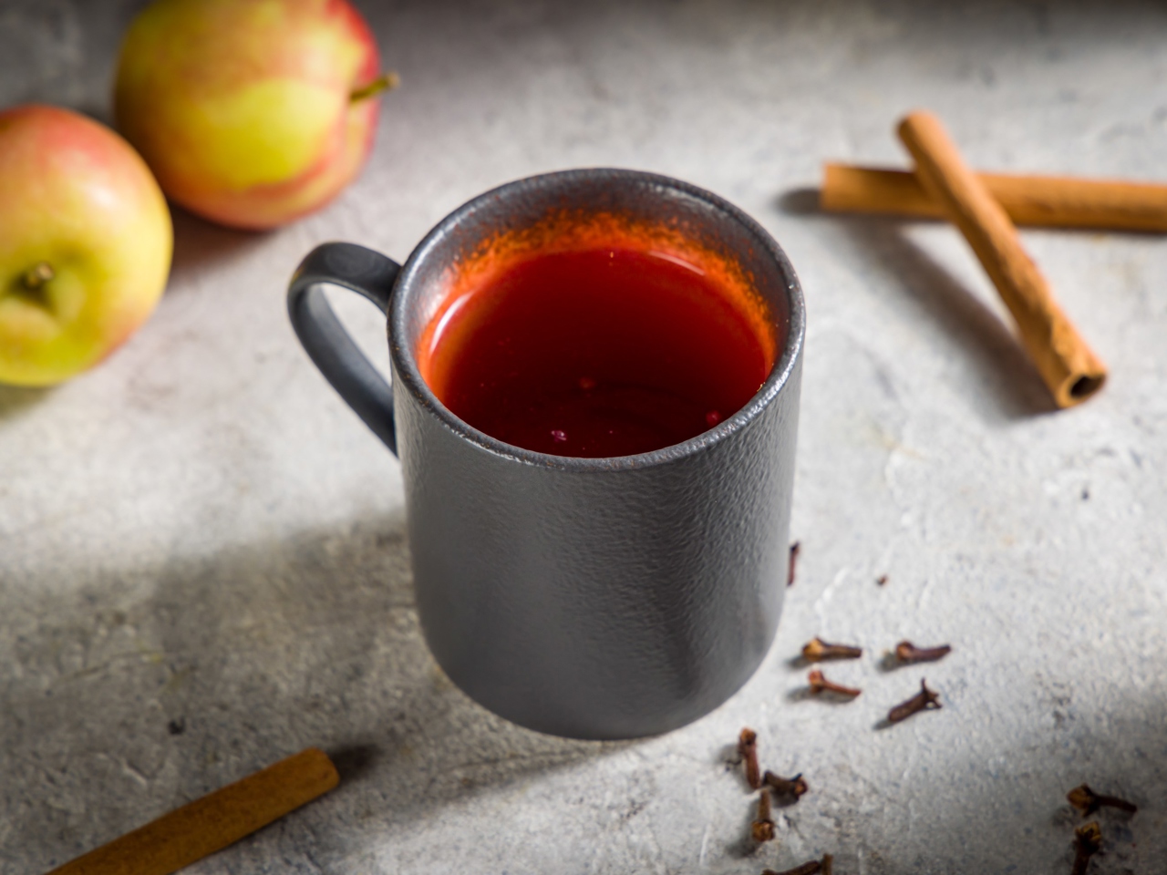 Mulled Wine with Cider and Masala Syrup