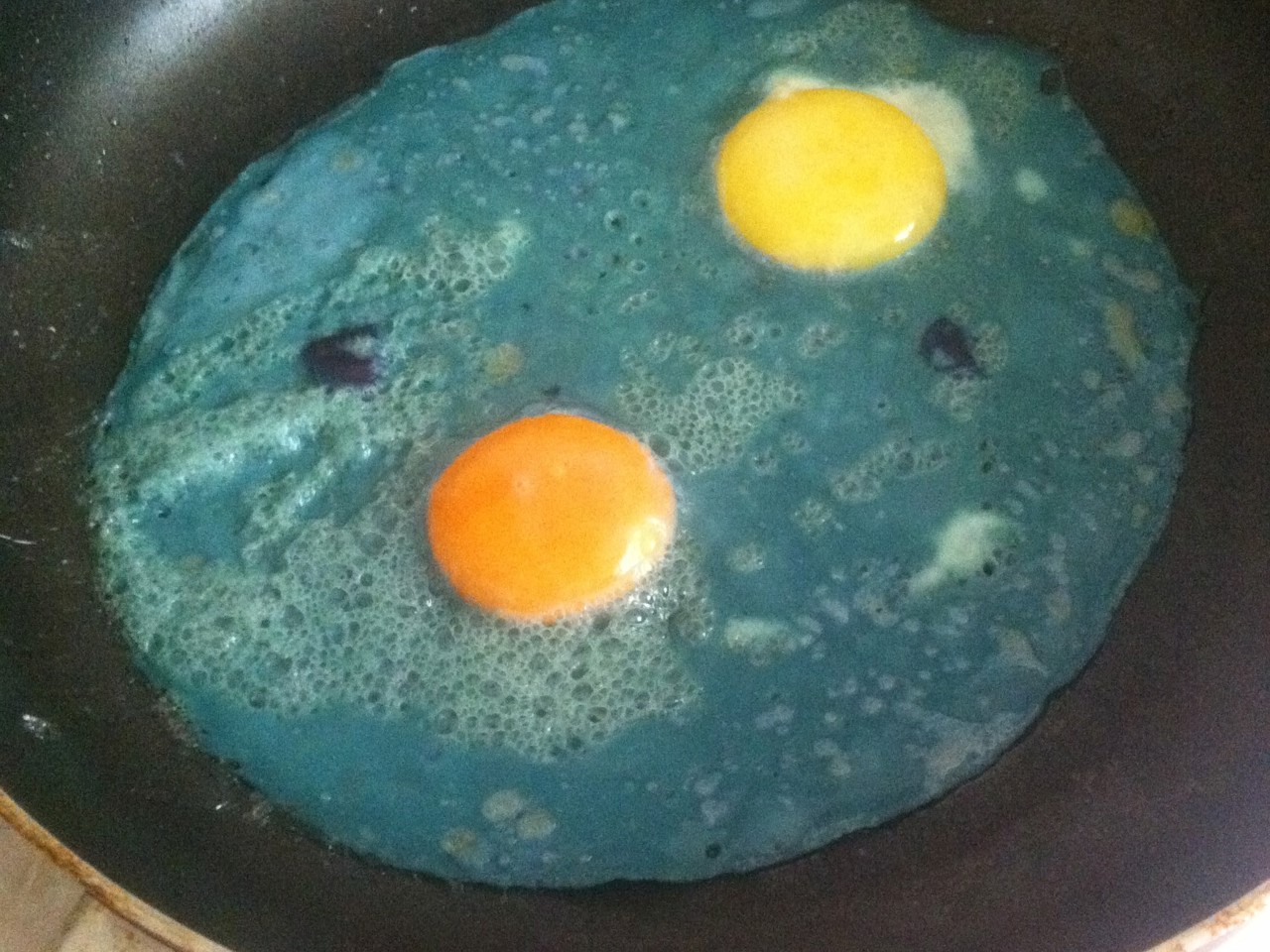 Blue Omelette