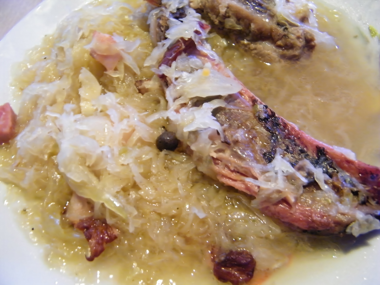 Horal'ska Kwasnica with Porcini Mushrooms and Bacon