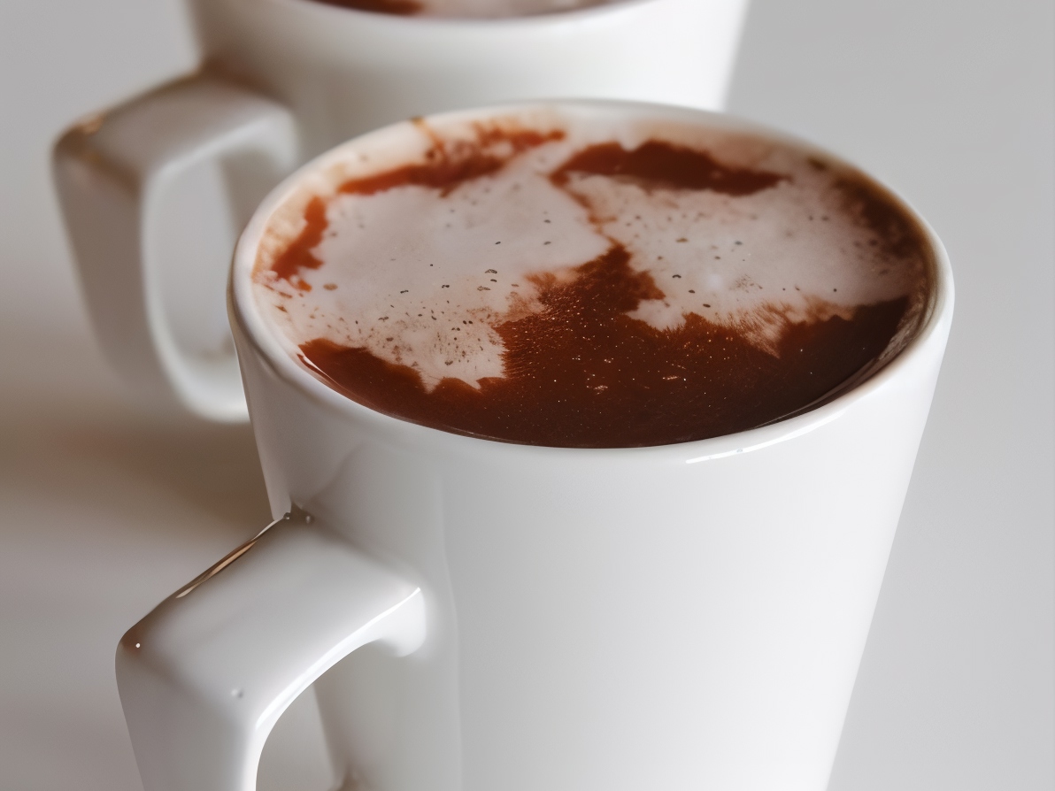 Hot Vanilla Milk with Whipped Cream