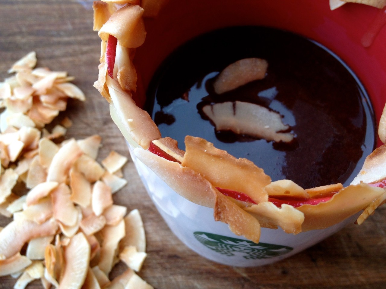 Hot Chocolate with Coconut Milk
