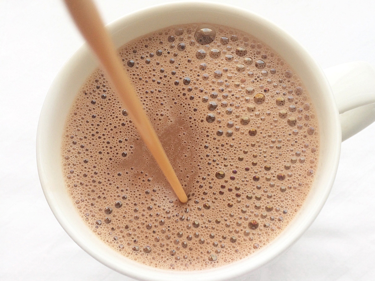 Hot Chocolate with Brandy and Baileys