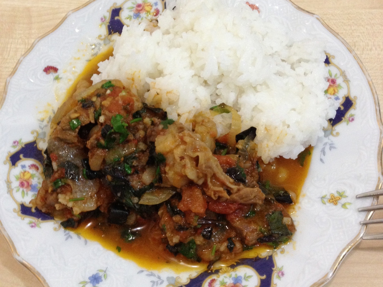 Beef in Tomato Sauce