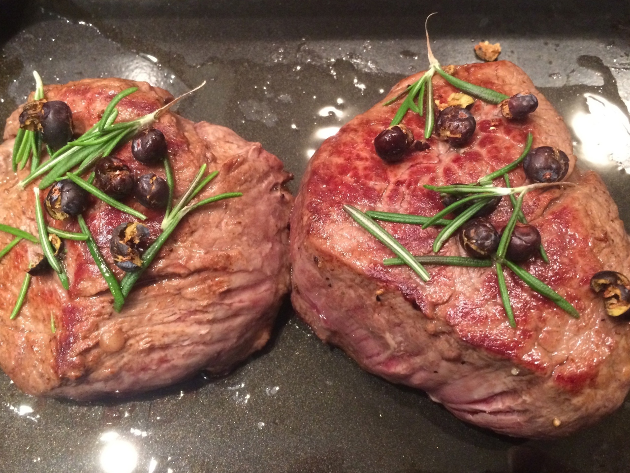 Beef Tenderloin with Carrot Puree