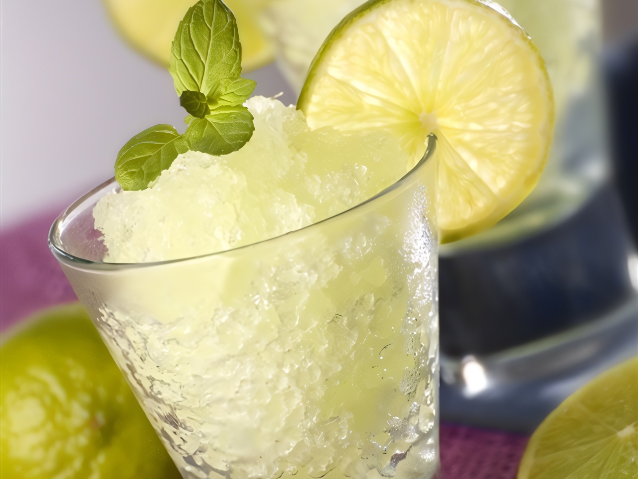 Gin and Tonic Granita