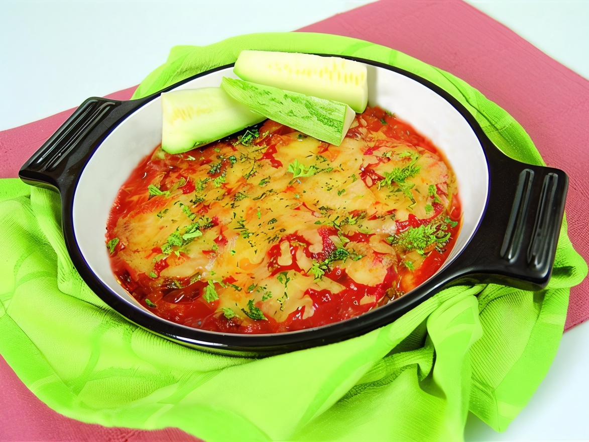 Basque Style Egg Gratin