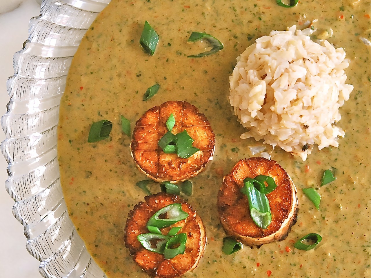 Curry Scallops