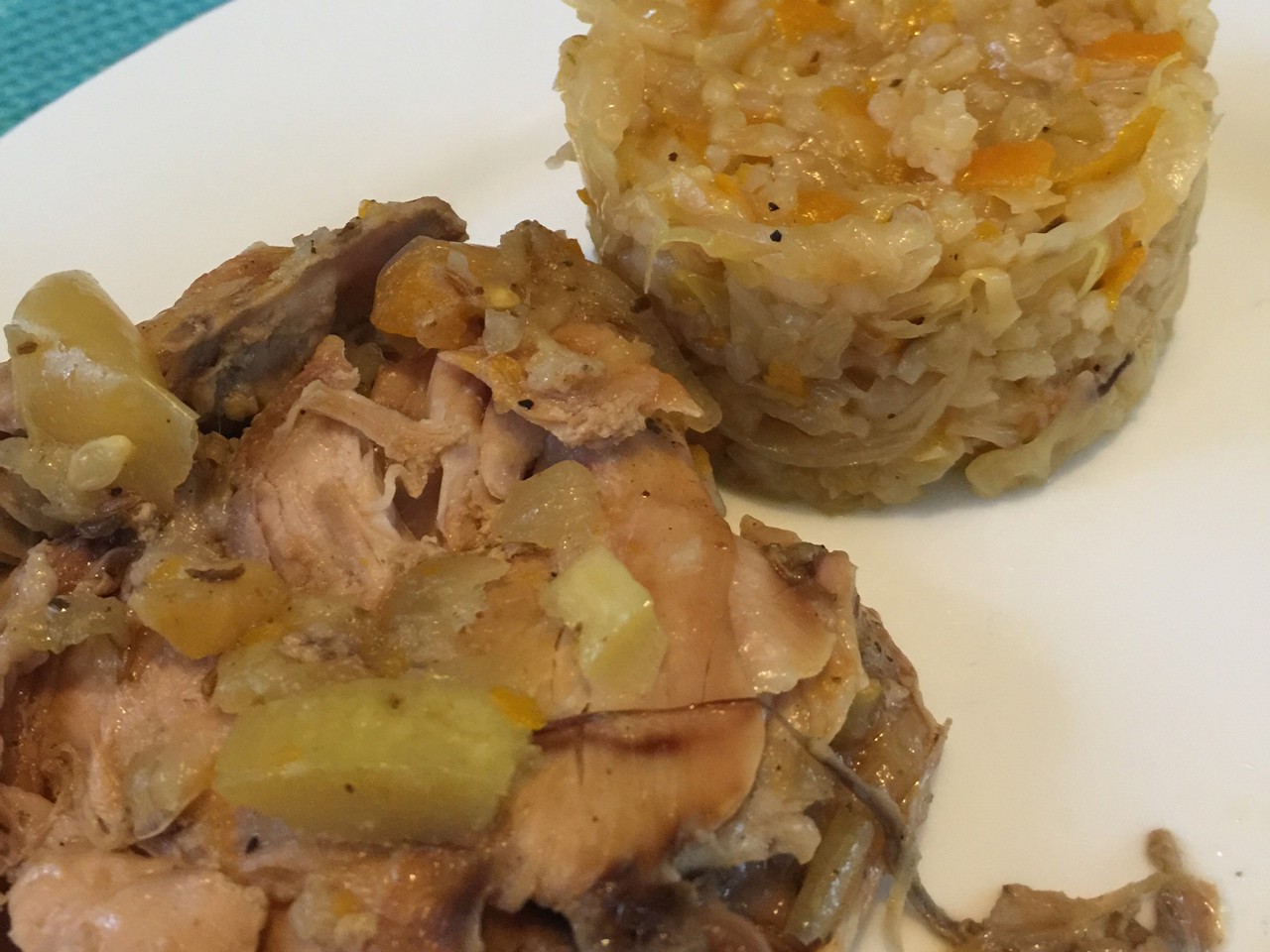 Greek Solyanka with Lahanorizi Rice