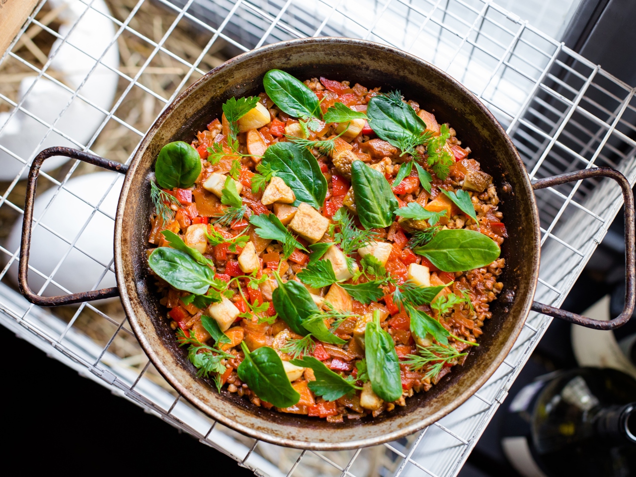 Buckwheat Paella