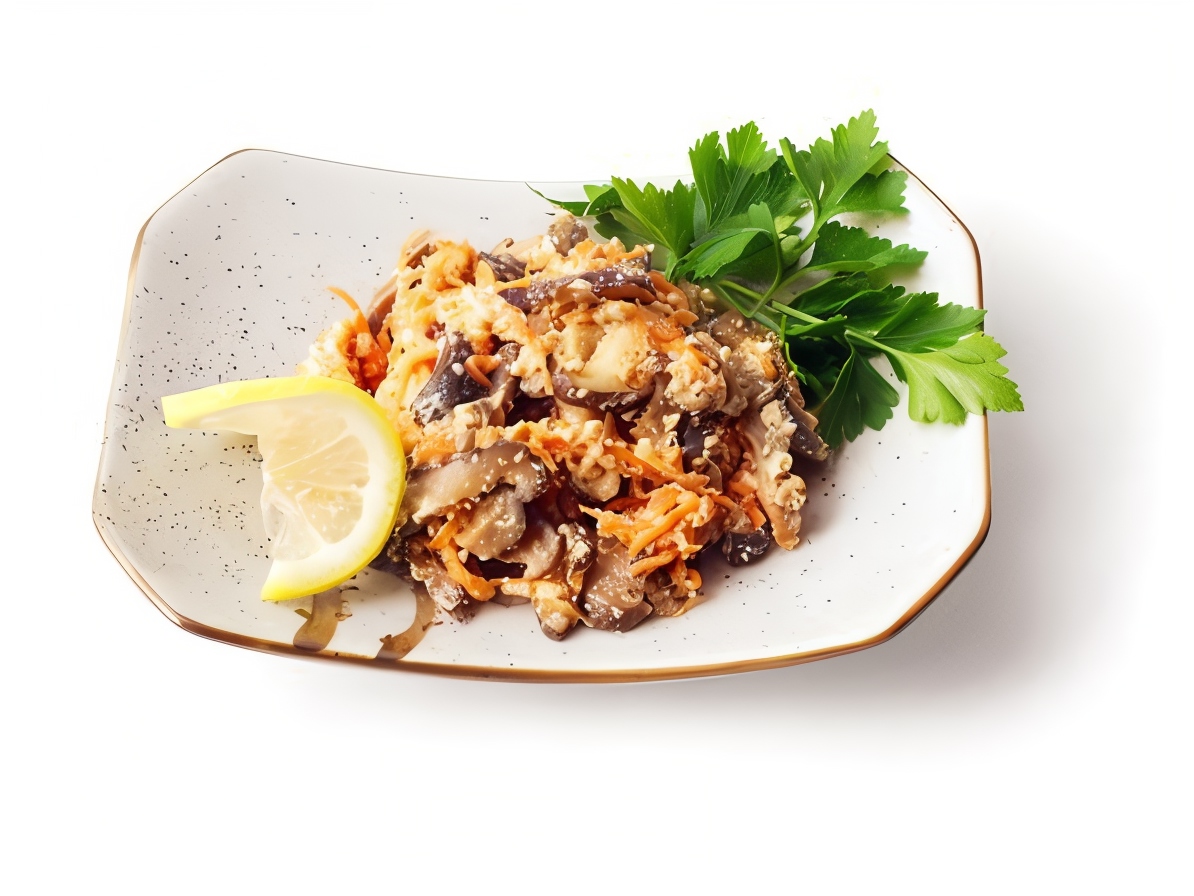 Mushrooms with Lemon Filling