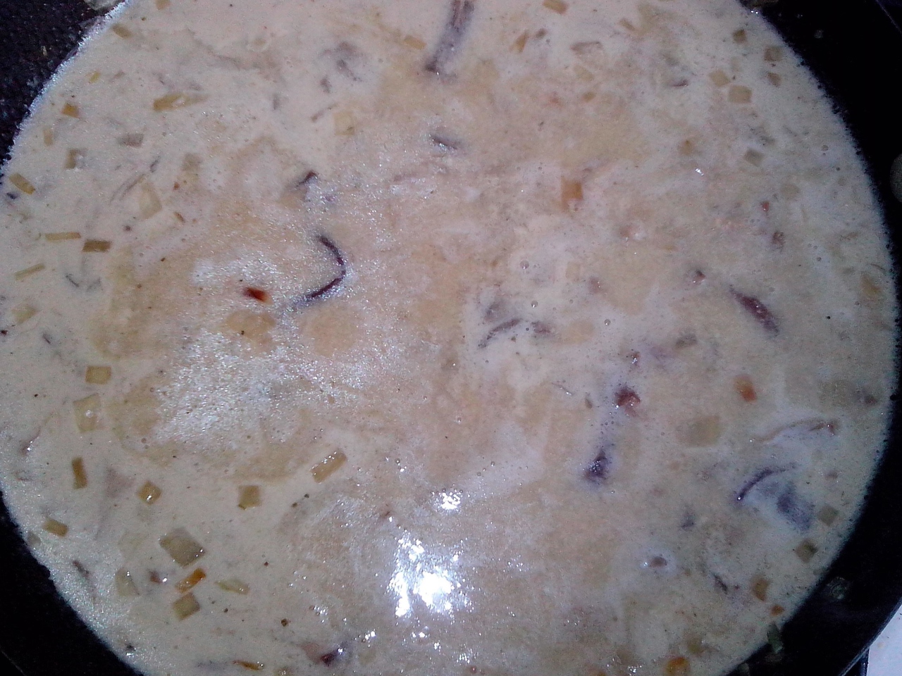 Mushrooms in Sour Cream Sauce with Provencal Herbs
