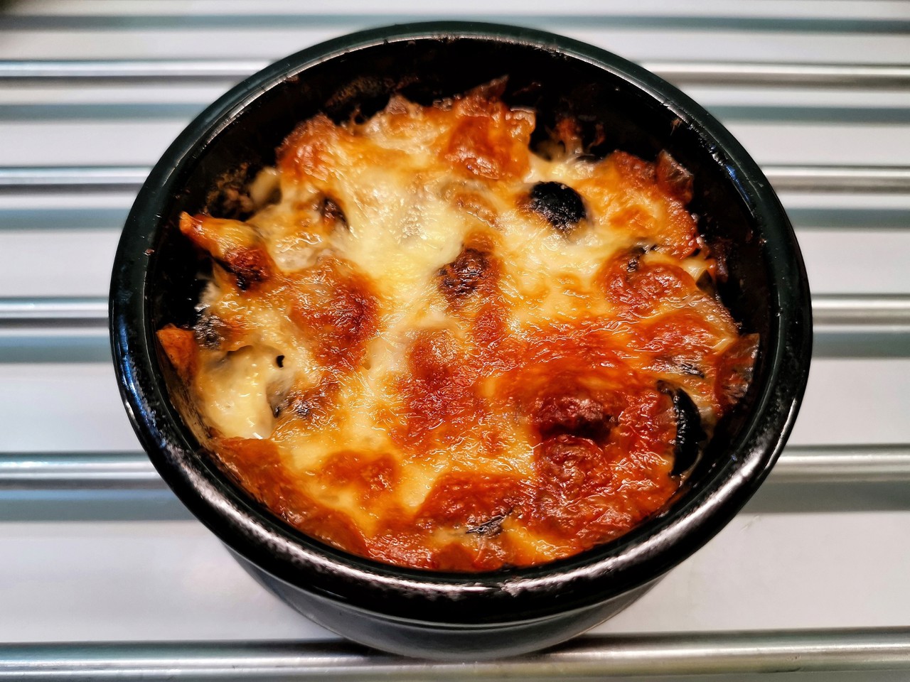 Mushroom Julien with Olives