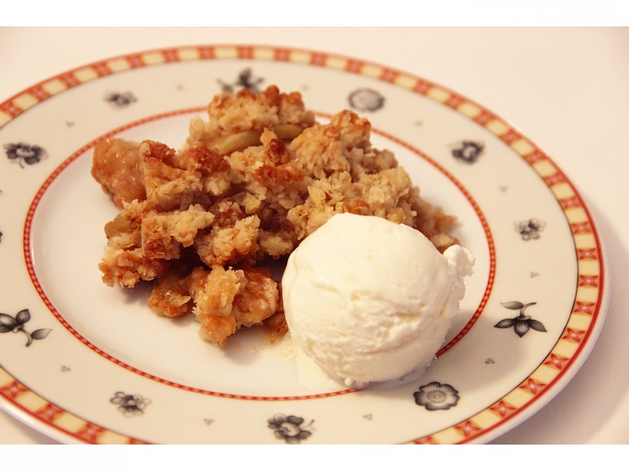 Pear Crumble