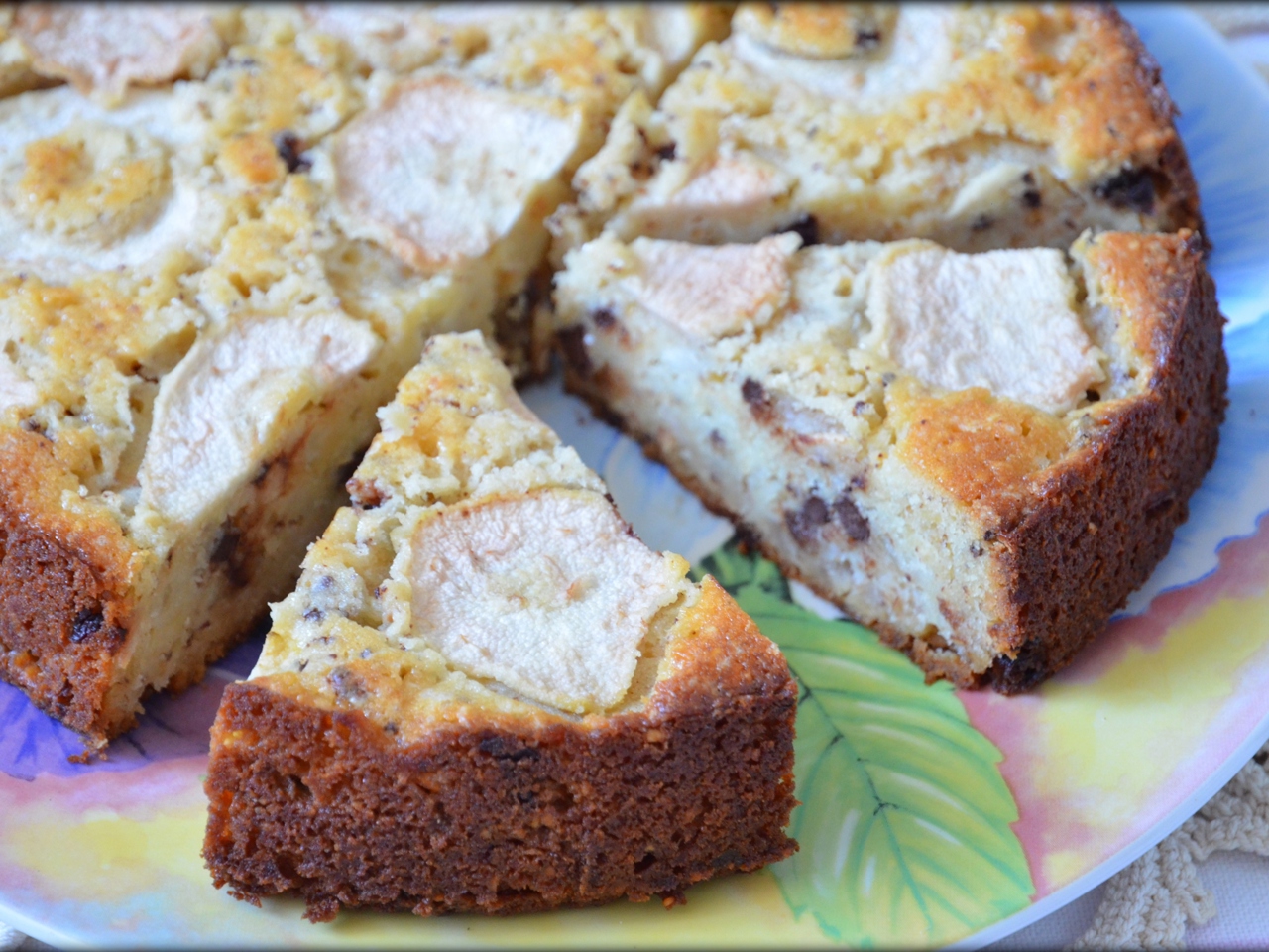 Pear and Hazelnut Pie