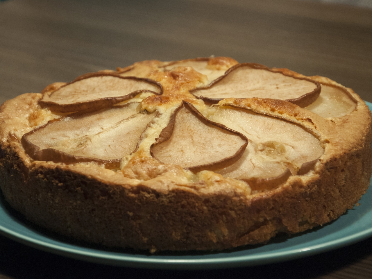 Pear Almond Pie