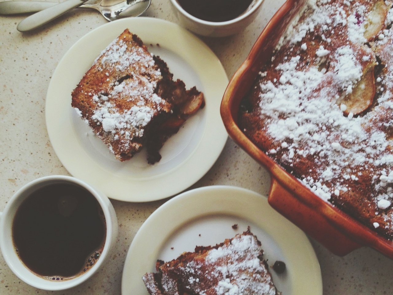 Pear Chocolate Pie