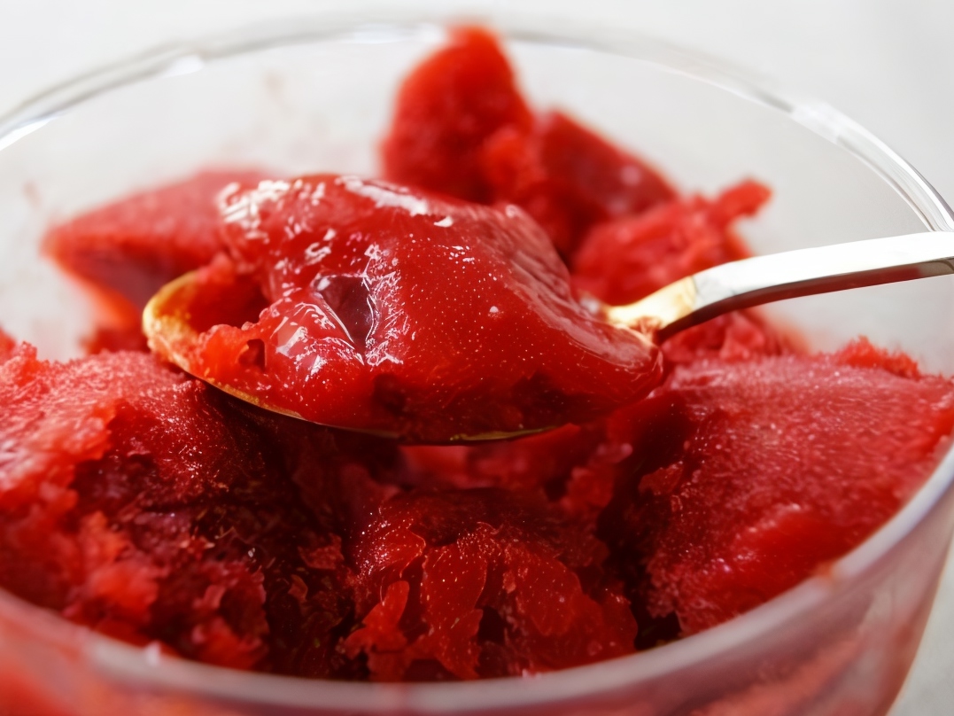 Pear and Blackberry Sorbet