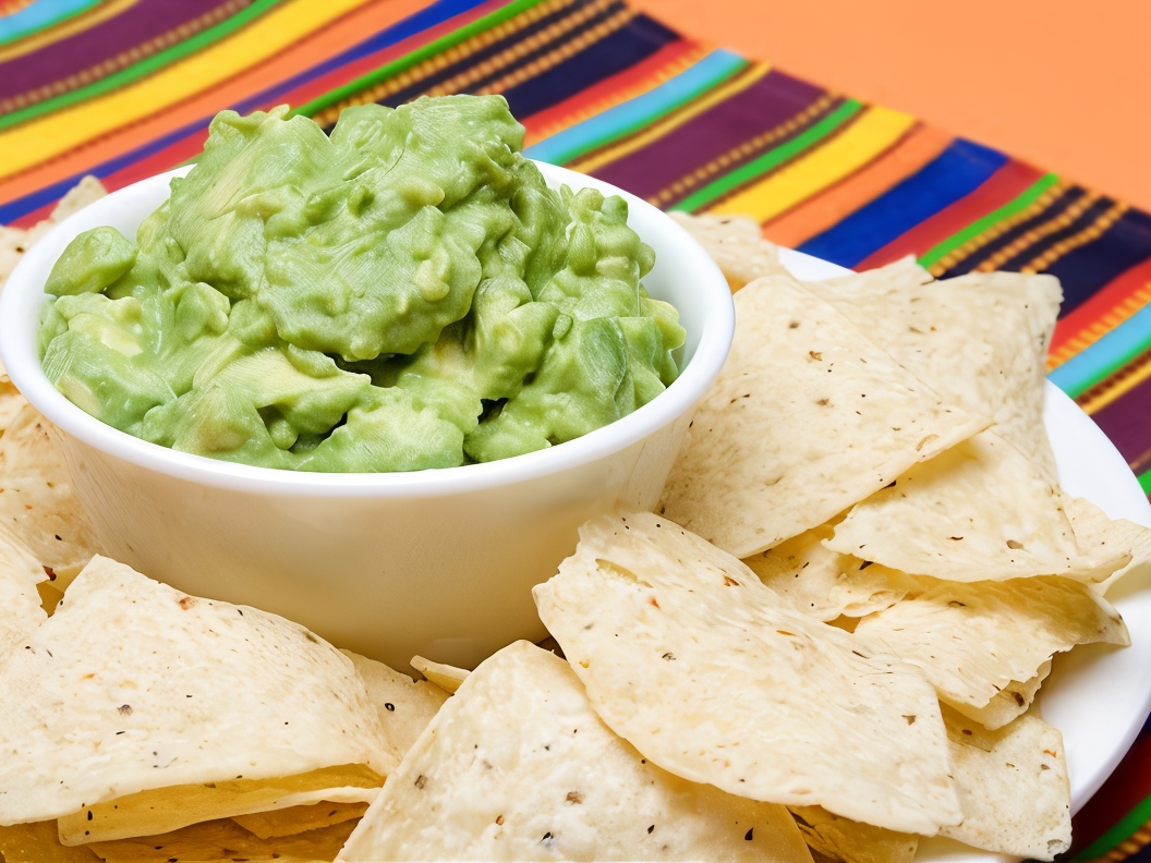 Guacamole with Basil and Shallots