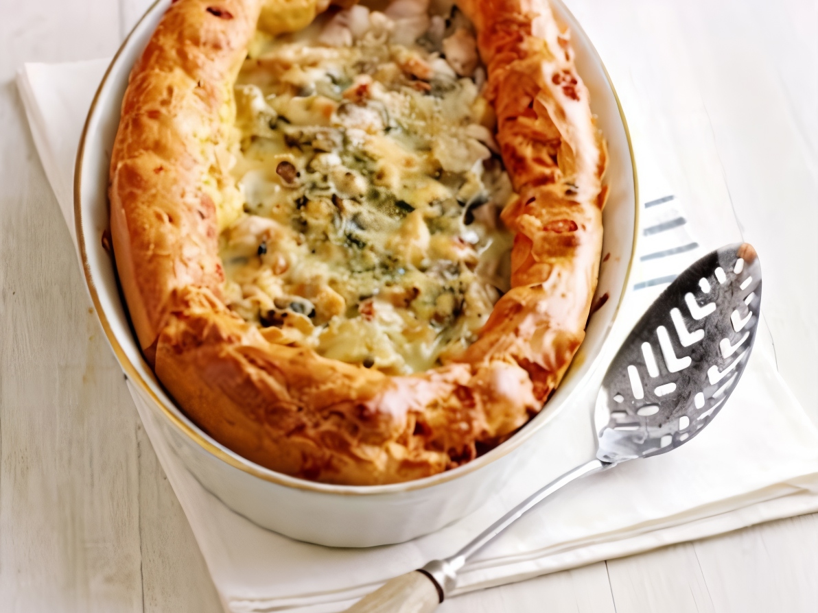 Gougères with Ham and Cheese