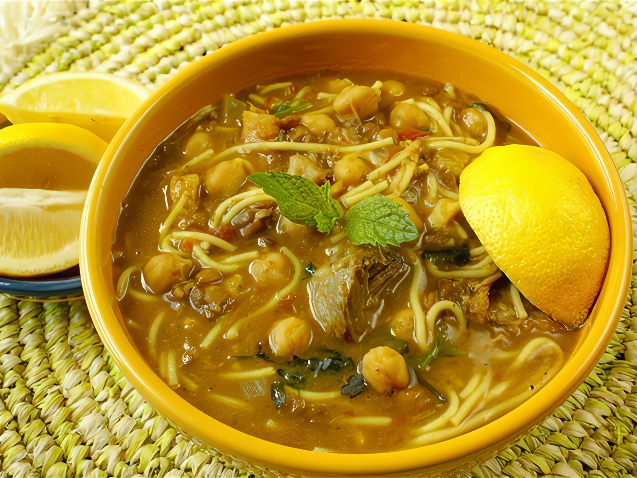 Harira with Lamb