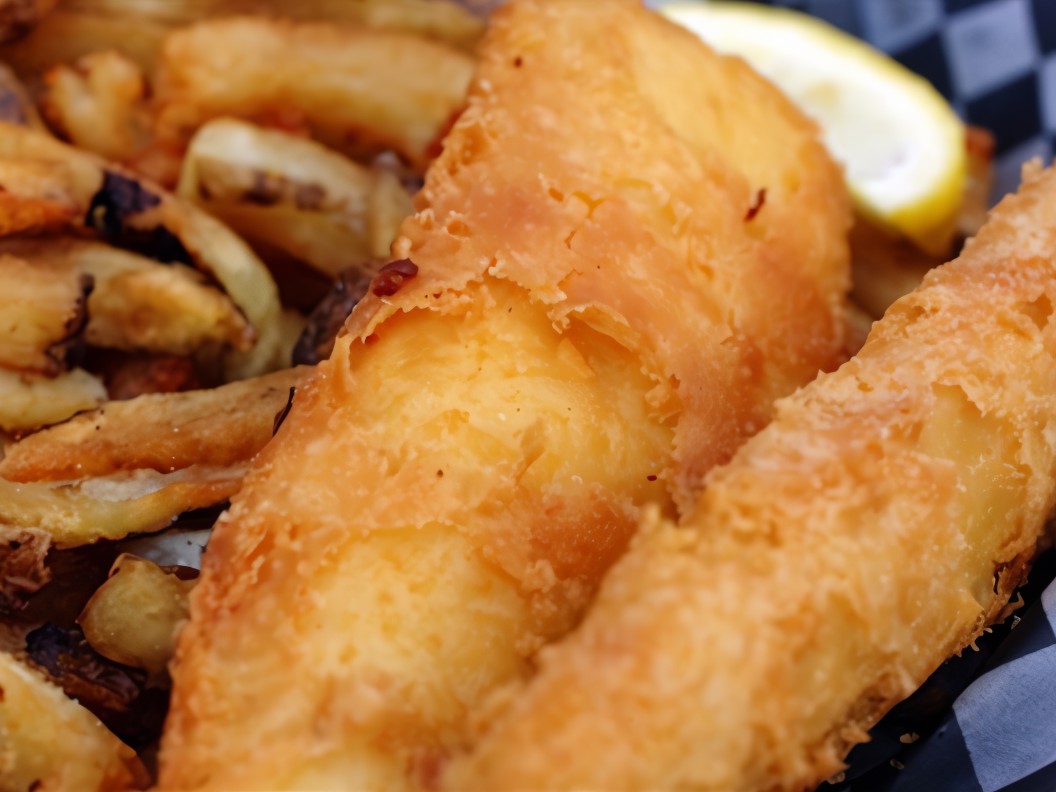 Frozen Hake Fried in Oil