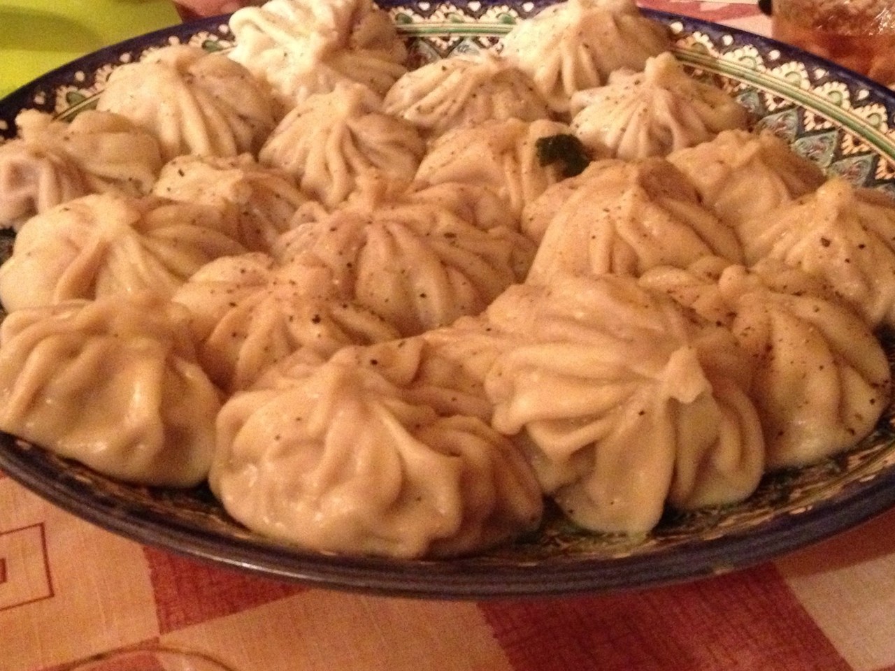 Khinkali with Matsuni