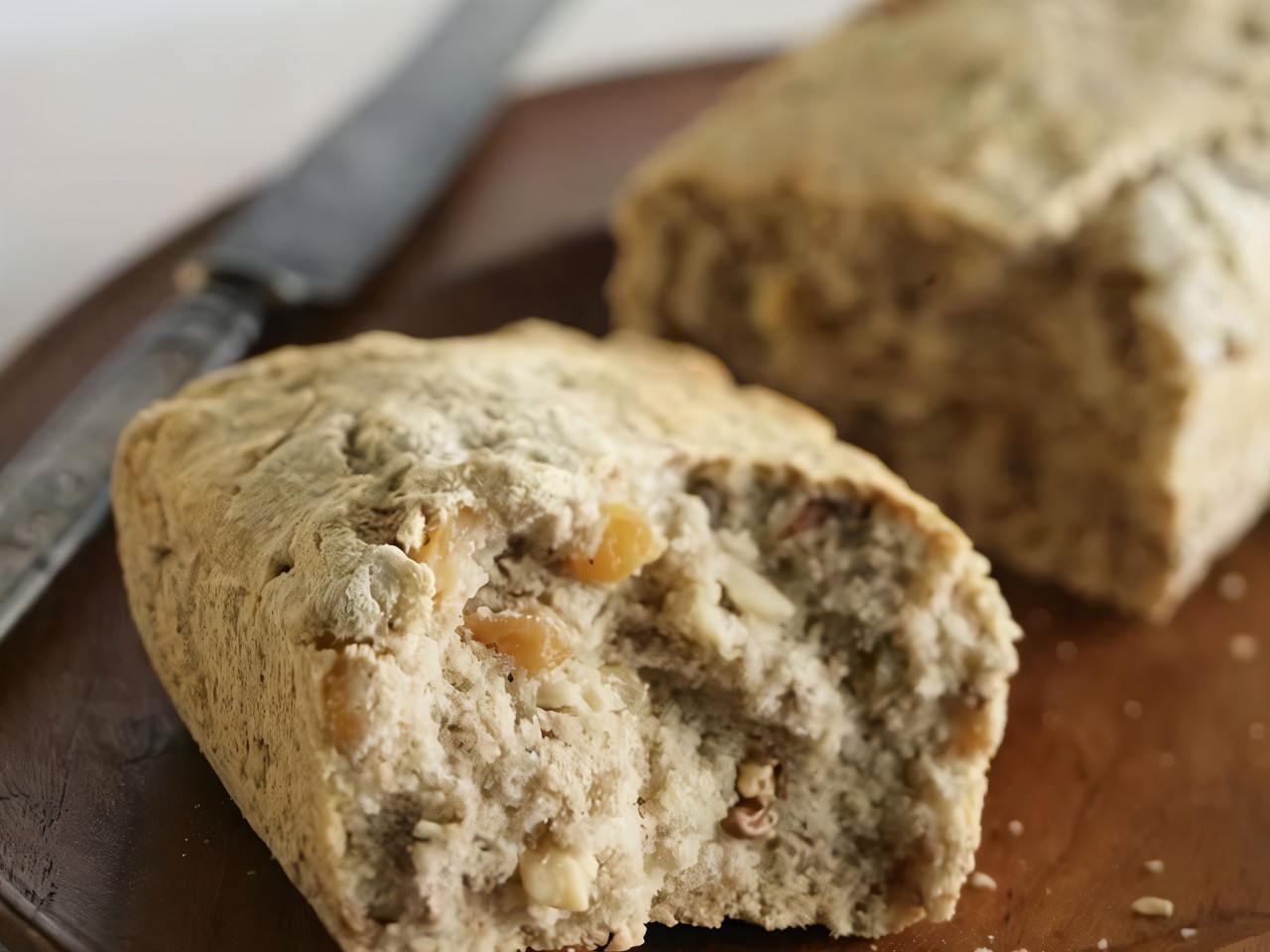 Banana Bread with Ginger and Brazil Nuts