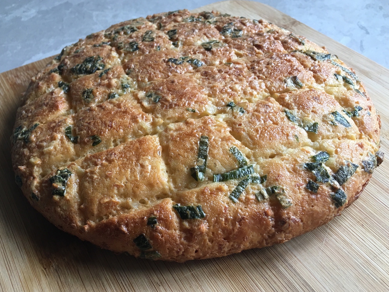 Bread with Garlic and Onion