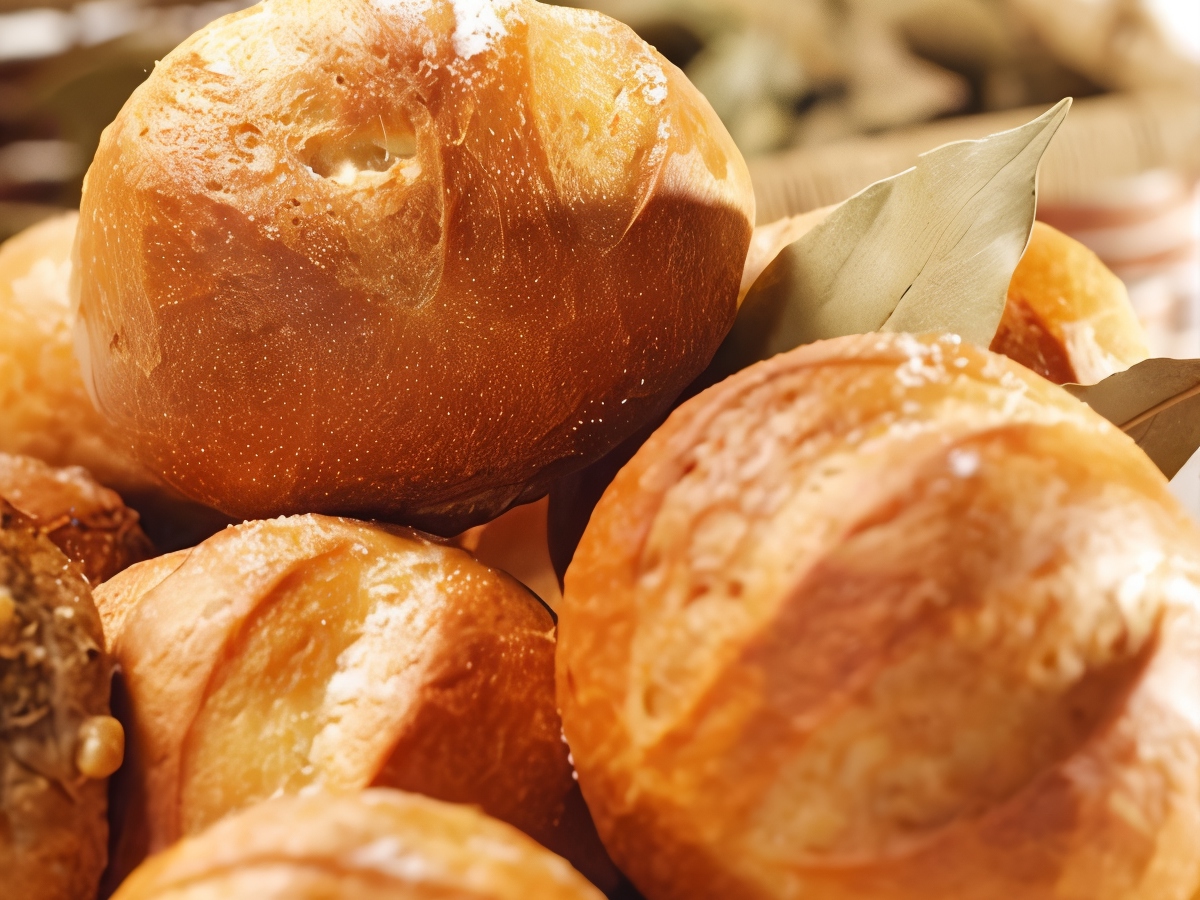 Bread with Green Peppercorns