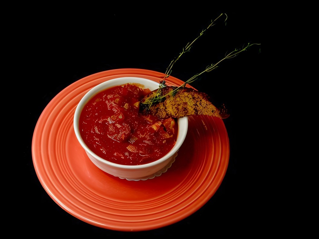 Bread and Tomato Soup