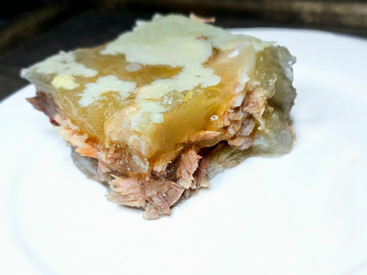 Jellied Meat from Three Types of Meat