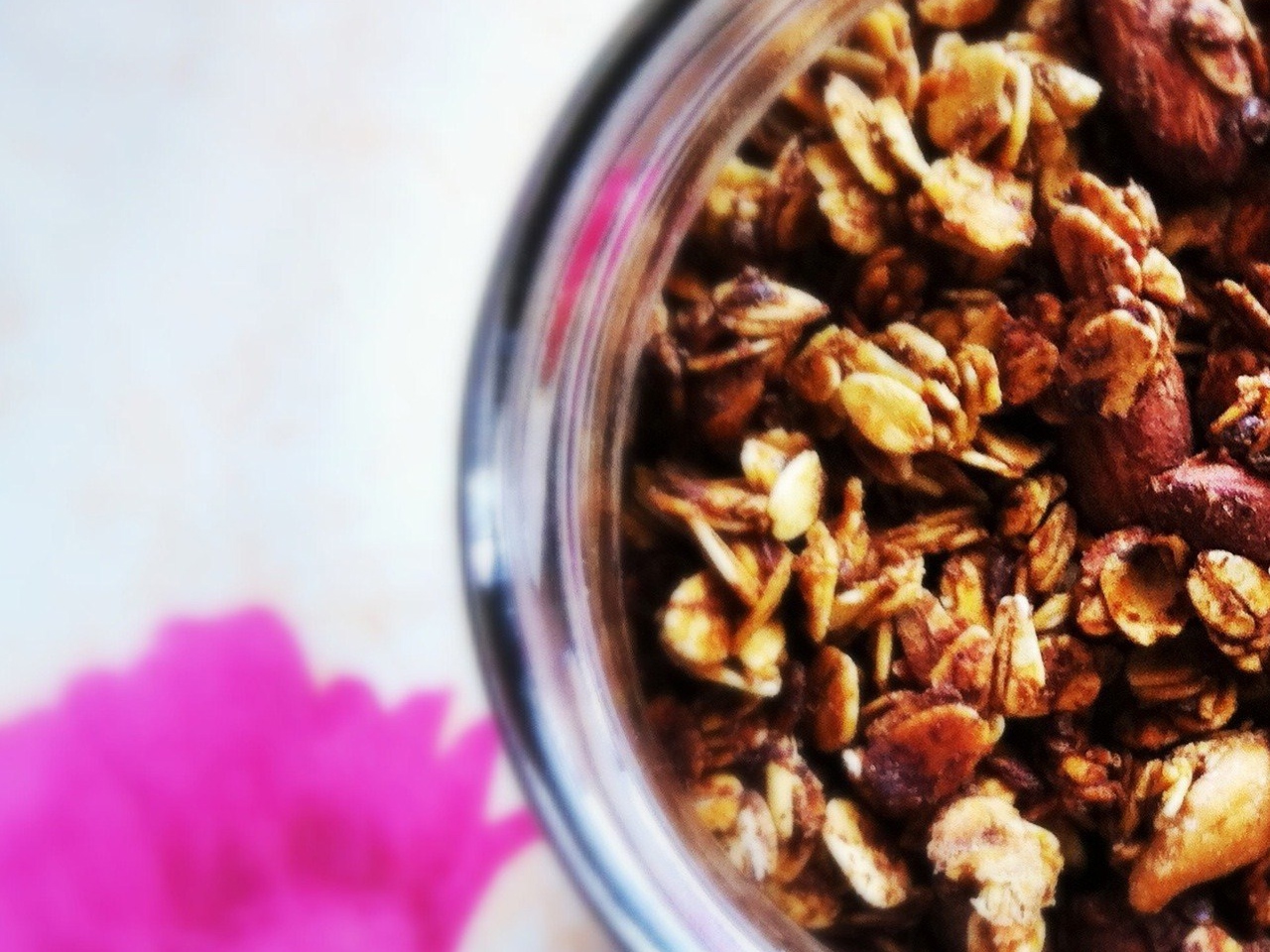 Crispy Coconut Granola with Cashews