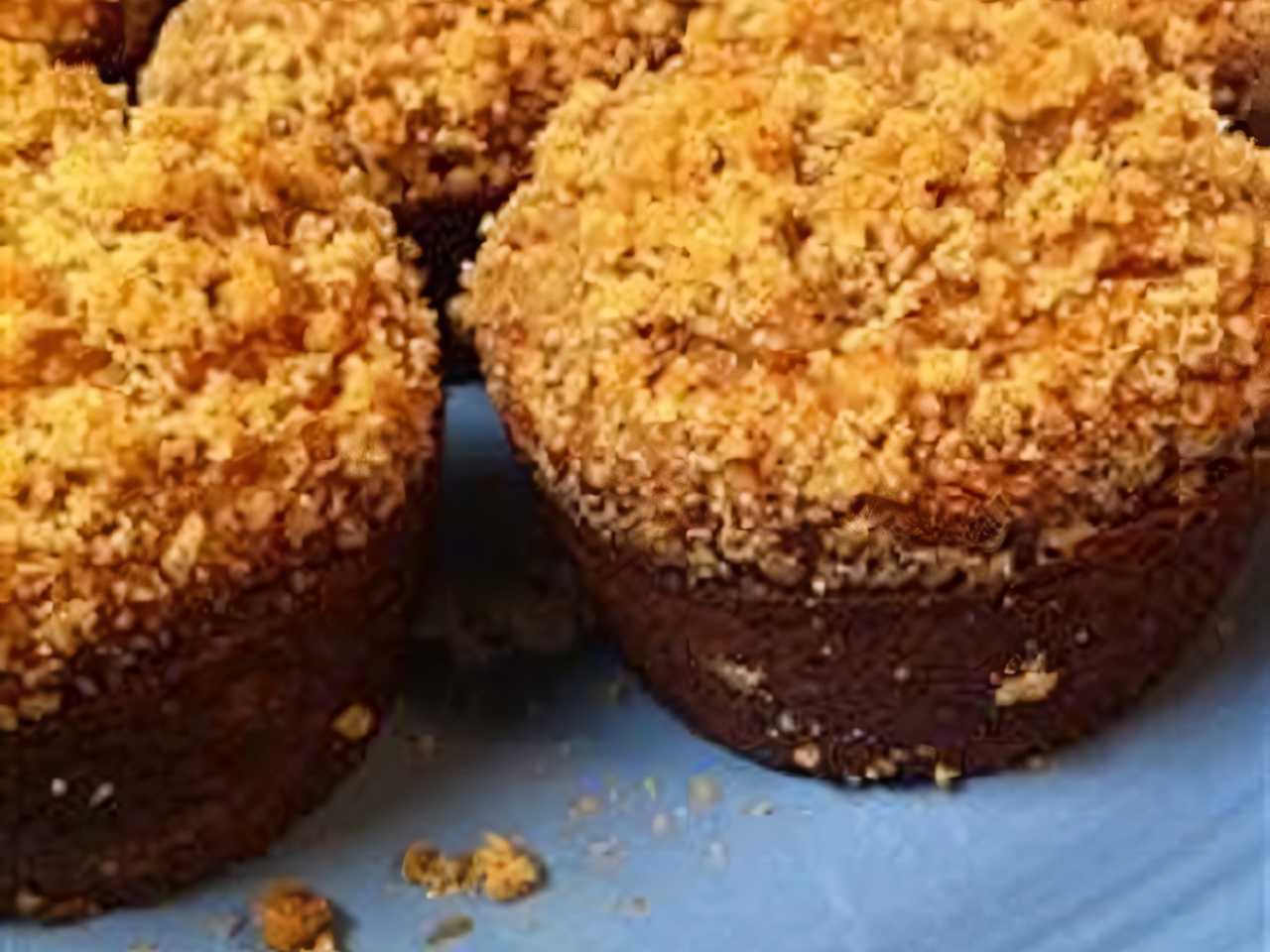 Crispy Banana Muffins
