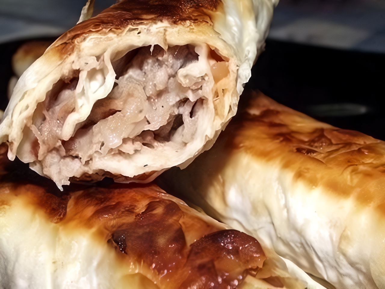 Crispy Lavash Rolls