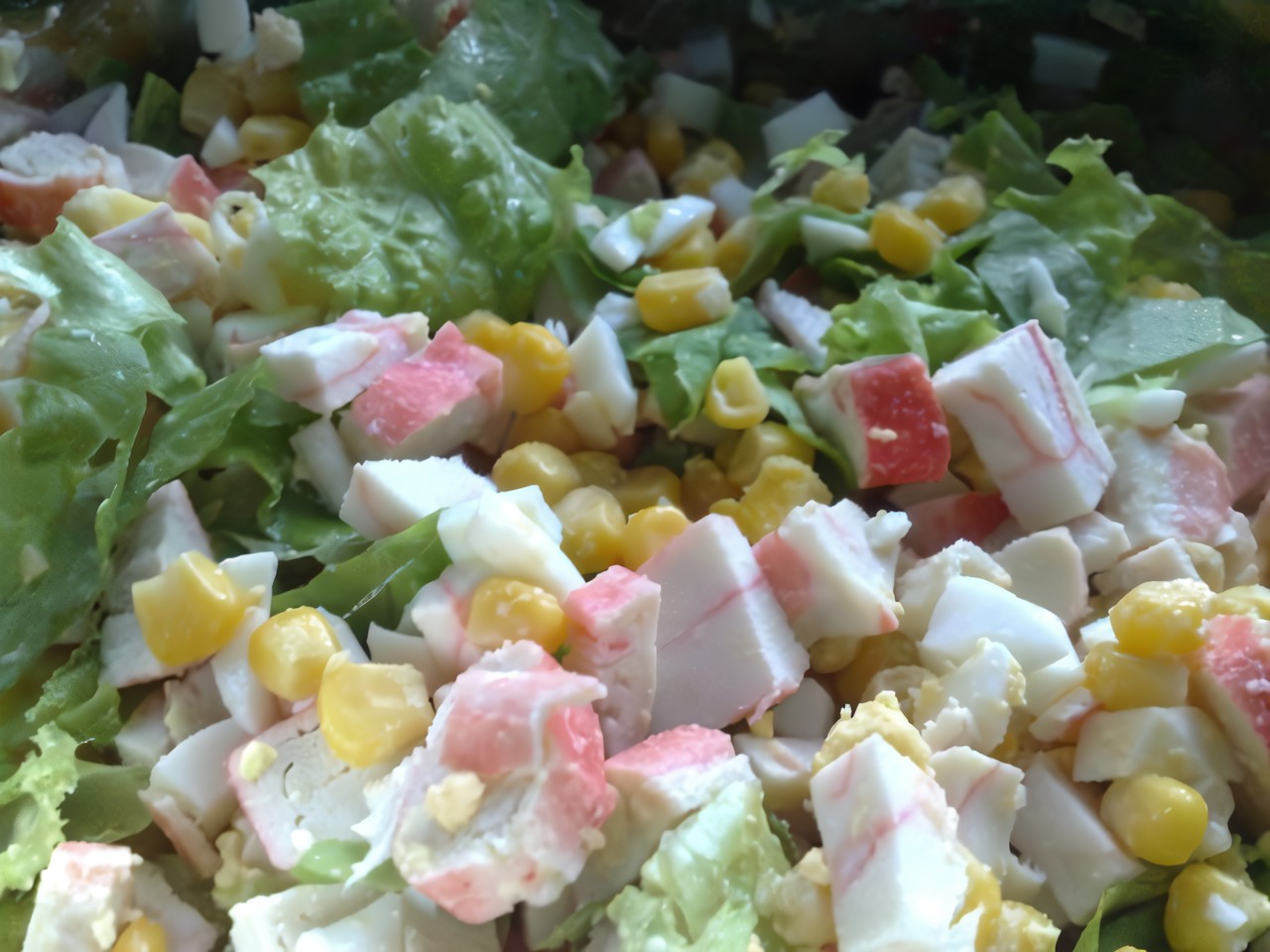 Crispy Crab Salad