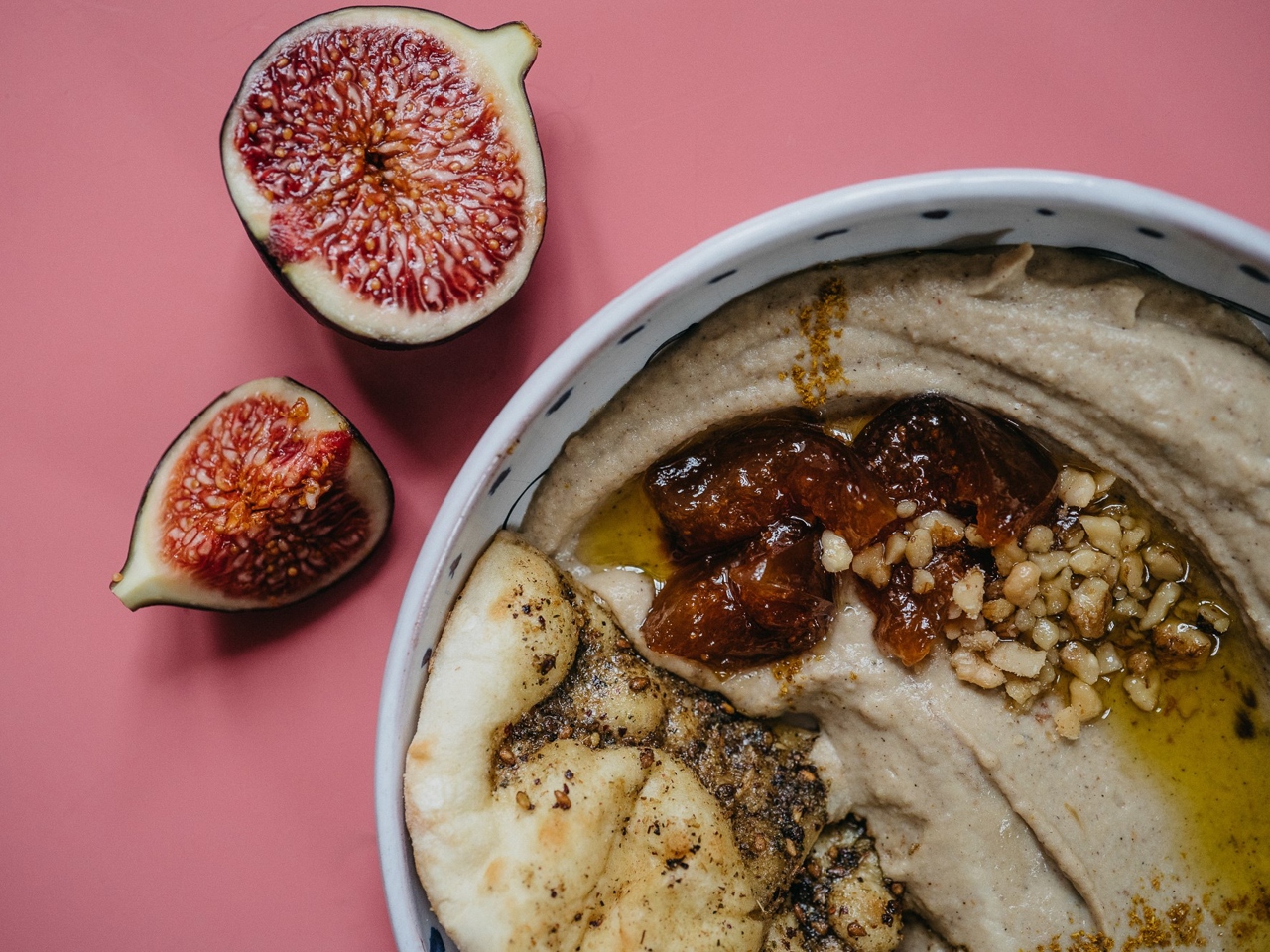 Hummus with Fig