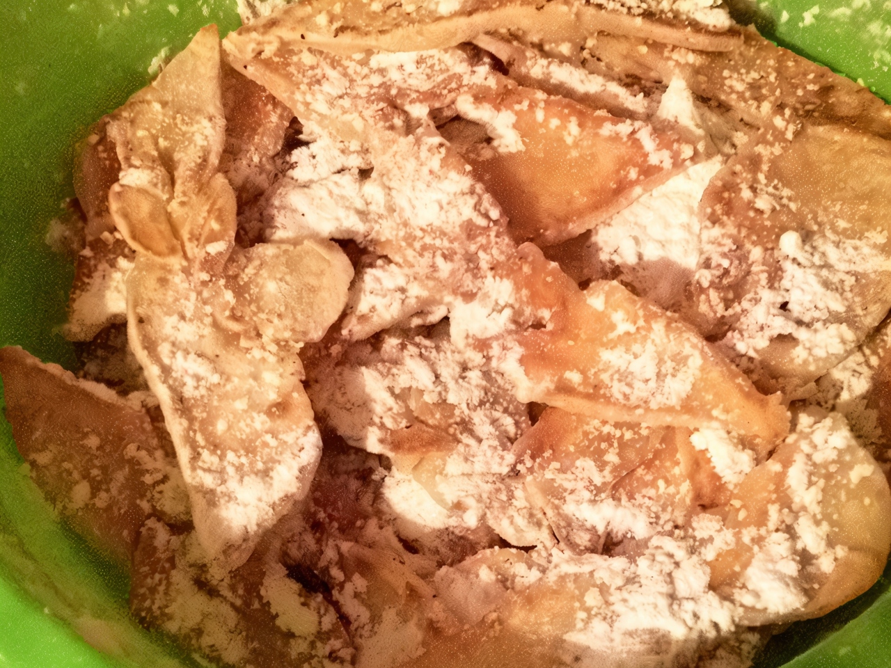 Crispy Pastry with Low-Fat Kefir